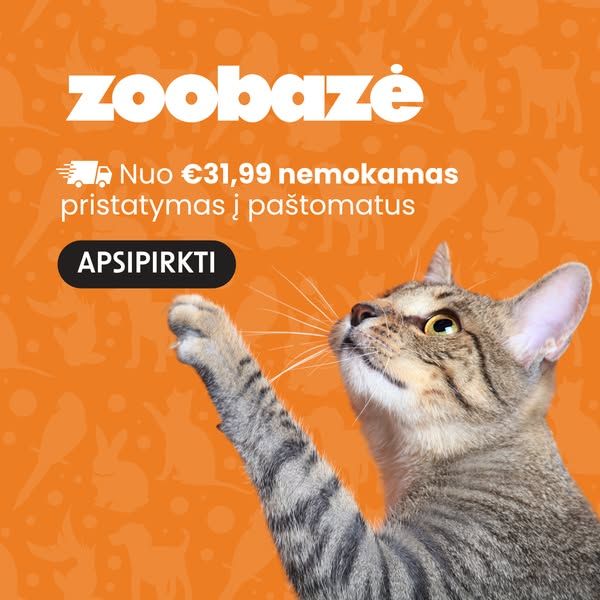 Zoobaze.lt image Facebook ad: Viskas augintiniui vienu užsakymu 🛒