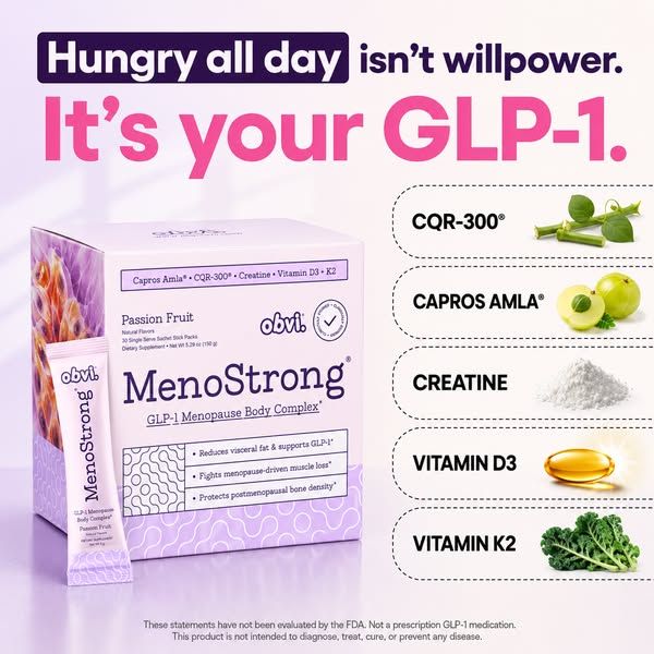 Obvi image Facebook ad: Help Your Fullness Signal Speak Up