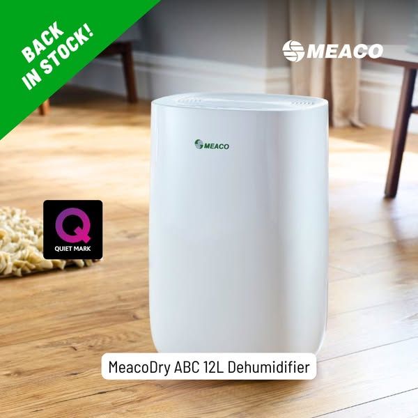 Meaco Dehumidifiers & Air Purifiers - Ireland image Facebook ad: Three popular Meaco dehumidifiers have just come back into stock, but hurry as they'll… (3 of 3)