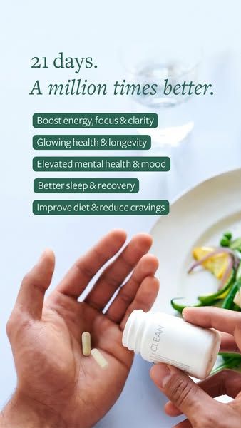 Clean Program image Facebook ad: Save 20% on Your 21-Day Reset