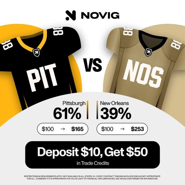 Novig App carousel Facebook ad: Trade Football (5 of 6)