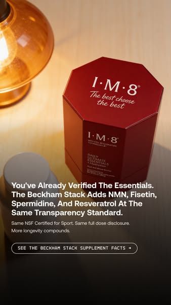 IM8 image Facebook ad: Built For People Like You.