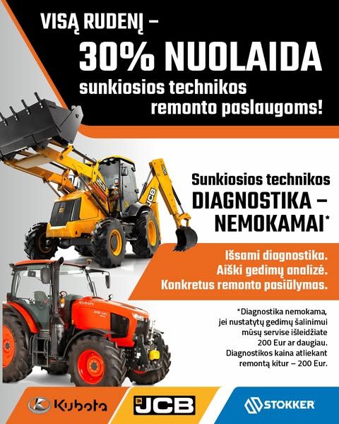 Stokker Lietuva image Facebook ad: -30% technikos remontui