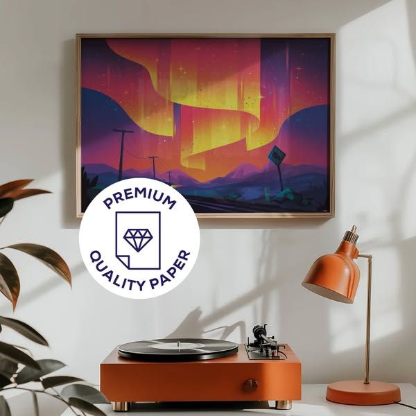 Kurzgesagt image Facebook ad: Aurora Gazing Poster Bundle (15 of 16)