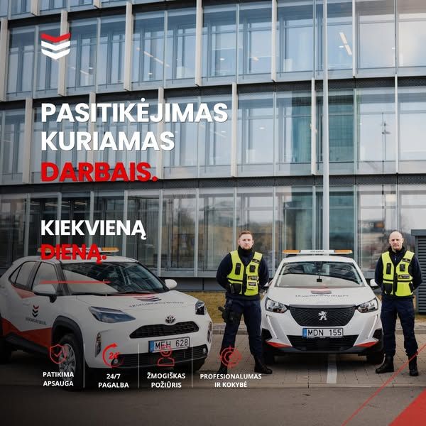 Ekskomisarų biuras image Facebook ad: Dalinamės „Ekskomisarų biuro“ klientų patirtimis. Dėkojame, kad pasitikite.… (7 of 7)