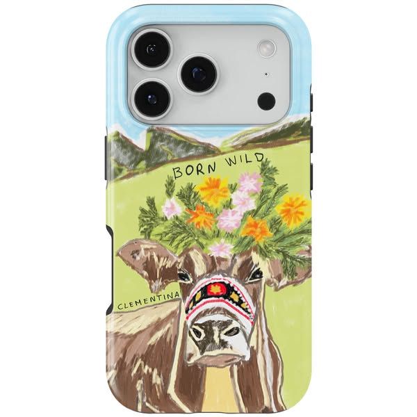 Clementina Italy carousel Facebook ad: Burgundy Dots Tough Case (6 of 6)