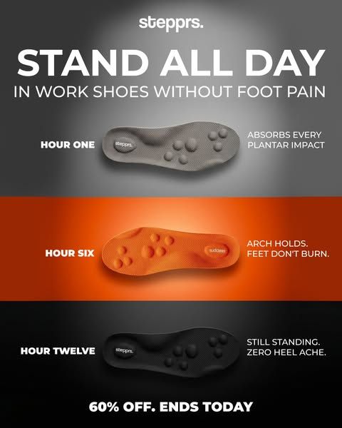 Stepprs image Facebook ad: Walk on Clouds - Or It’s FREE.