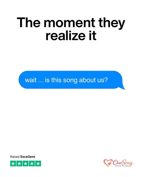 OurSong Studio image Facebook ad: Your Love Story, Now Playing