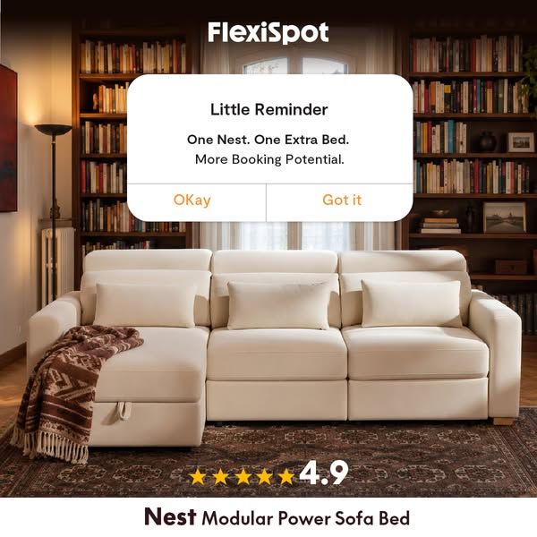 FlexiSpot - US image Facebook ad: Upgrade Your Space