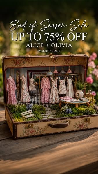 ALICE + OLIVIA by Stacey Bendet image Facebook ad: The End of Season Sale (4 of 9)