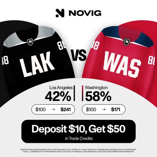 Novig App carousel Facebook ad: Trade Hockey (5 of 6)