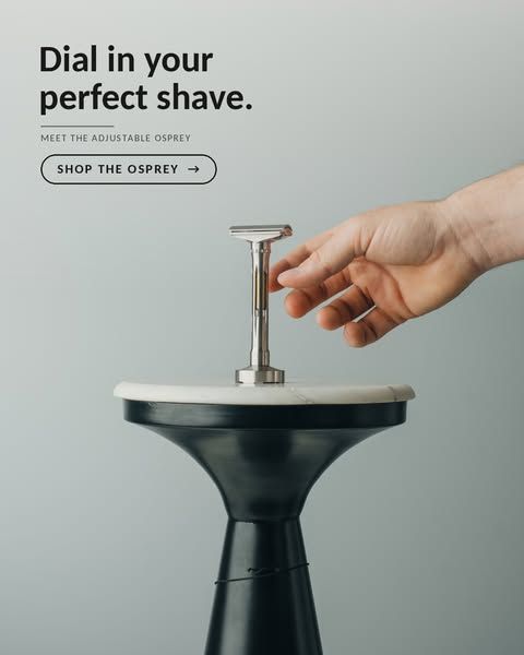 Blackland image Facebook ad: The last razor you'll buy