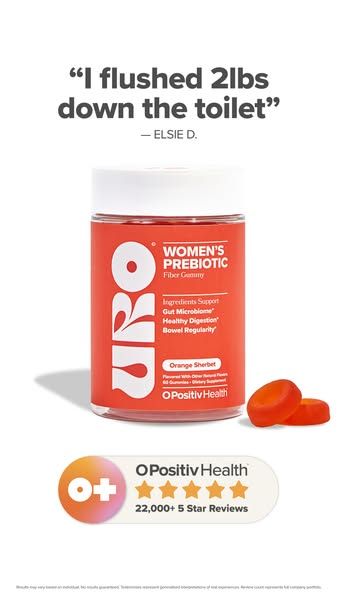O Positiv image Facebook ad: NEW: URO Womens Prebiotic Fiber (3 of 3)