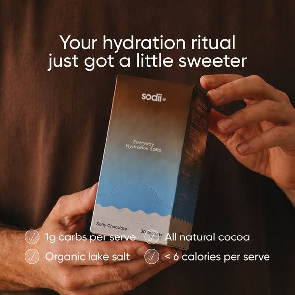 Sodii Hydration image Facebook ad: Made With Pure Australian Lake Salt (3 of 4)