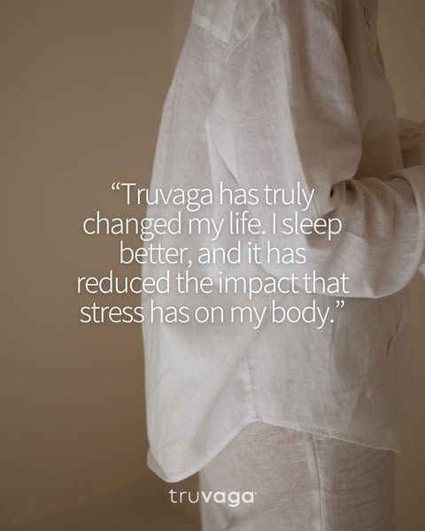 Truvaga image Facebook ad: This is what two minutes, twice a day can do. 👇 "This product has truly changed my life.…
