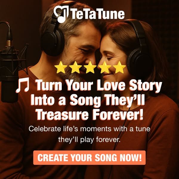 Tetatune - Customized Songs image Facebook ad: Everlasting Custom Song 🎵❤️