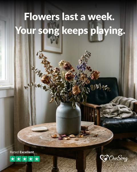 OurSong Studio image Facebook ad: A Gift That Keeps Playing