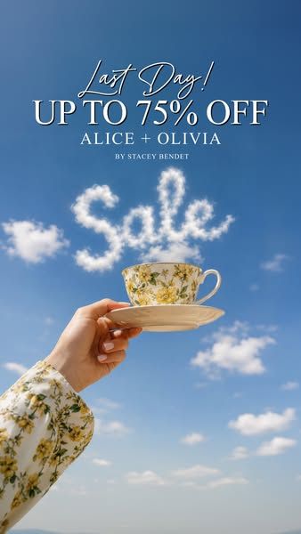 ALICE + OLIVIA by Stacey Bendet image Facebook ad: The End of Season Sale (3 of 9)