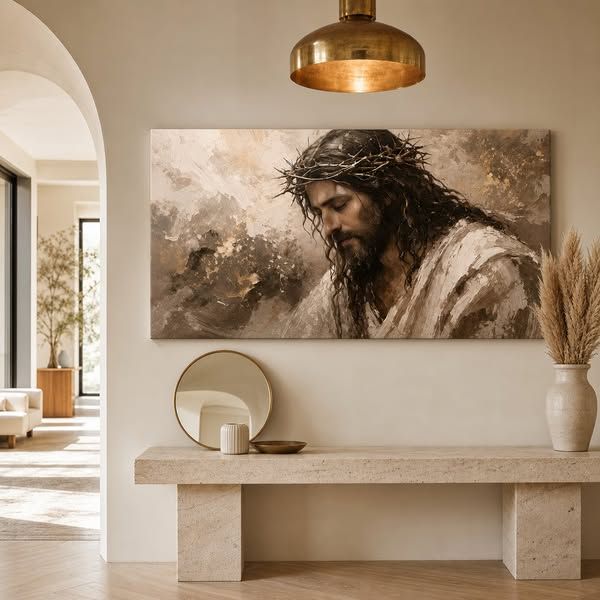 Tailored Canvases - Personalized Art image Facebook ad: Crowned Serenity Portrait | Made in the USA | Ships Fast
