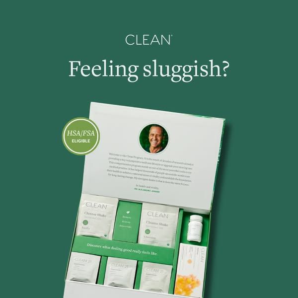 Clean Program image Facebook ad: Save 20% on Your 21-Day Reset