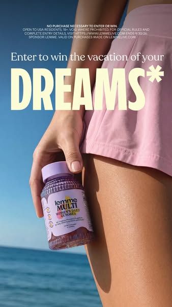 Lemme image Facebook ad: Win a $20,000 Luxury Getaway (1 of 2)