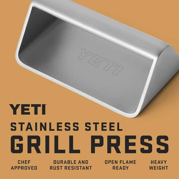 YETI image Facebook ad: YETI™ Stainless Steel Grill Press (3 of 3)
