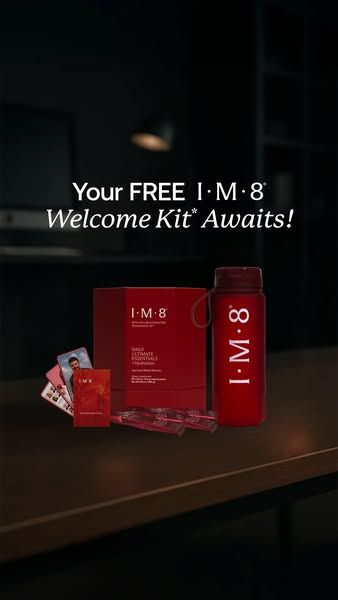 IM8 Health image Facebook ad: Free IM8 Welcome Kit With Subscription