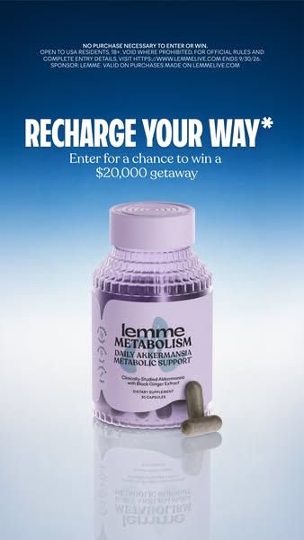 Lemme image Facebook ad: Win a $20,000 Luxury Getaway (1 of 2)