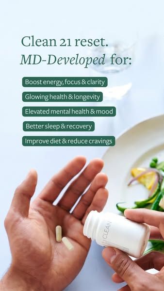 Clean Program image Facebook ad: Save 20% on Your 21-Day Reset