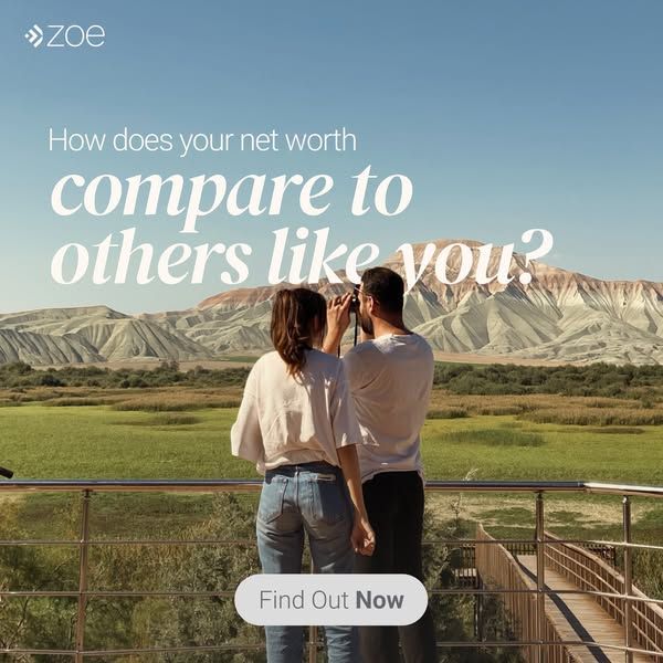 ZoeFin image Facebook ad: See Your Wealth Percentile (6 of 6)