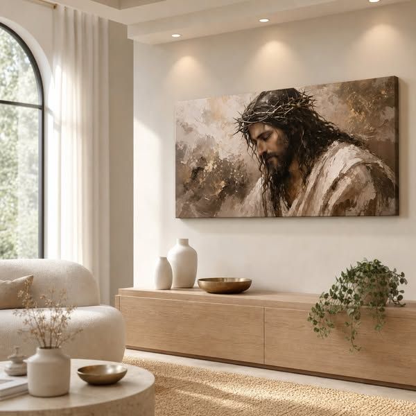 Tailored Canvases - Personalized Art image Facebook ad: Crowned Serenity Portrait | Made in the USA | Ships Fast