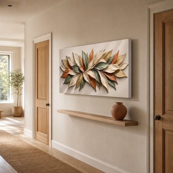 Tailored Canvases - Personalized Gifts image Facebook ad: Earthtone Petals | Made in the USA | Ships Fast