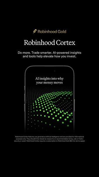 Robinhood image Facebook ad: Make Your Money Work Harder (6 of 35)