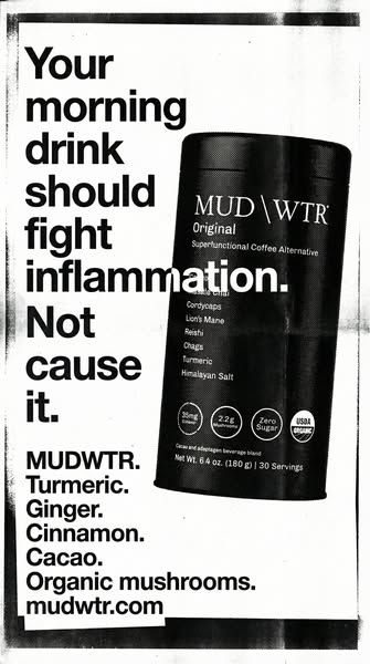 MUD\WTR image Facebook ad: Get Up To 43% & A Free Frother
