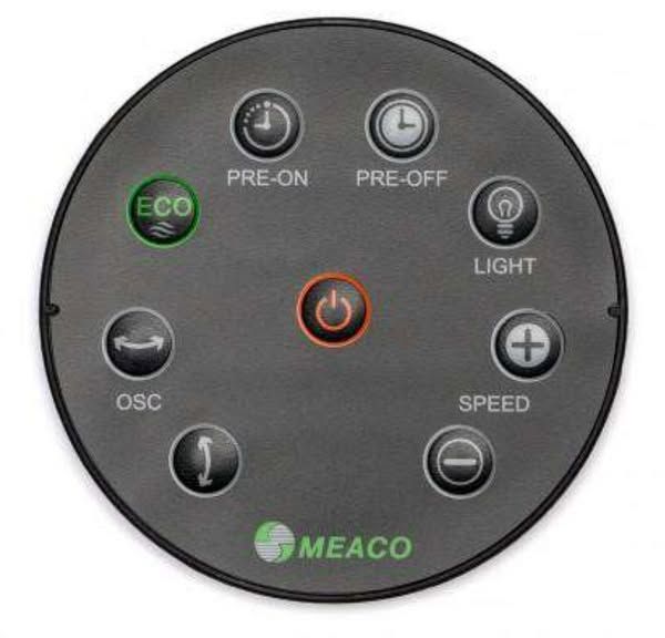 Meaco Dehumidifiers & Air Purifiers - Ireland carousel Facebook ad: Meaco Remote Control - For Pedestal 1056 Fan (6 of 6)