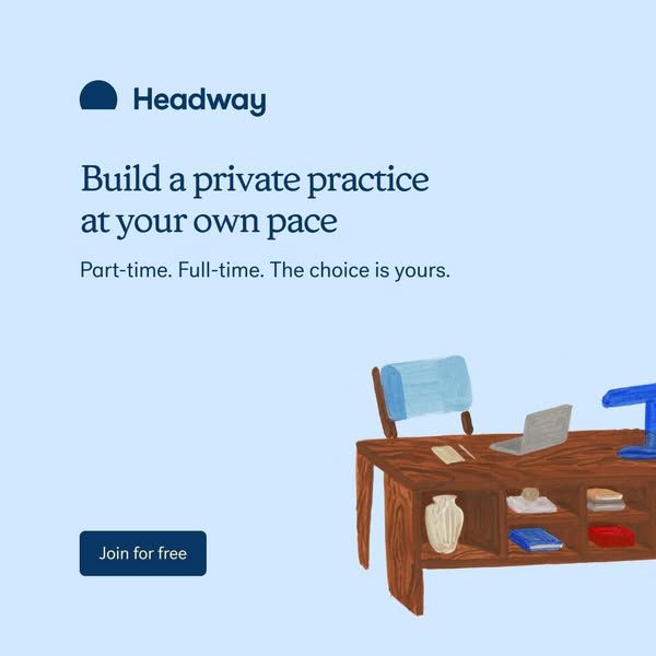 Headway image Facebook ad: Your practice, your pace (3 of 3)