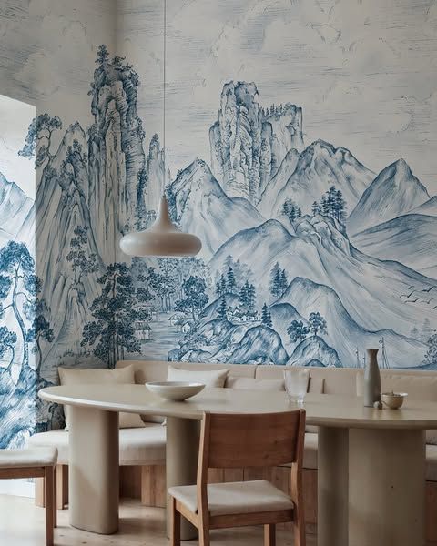 Rebel Walls carousel Facebook ad: 310 Luxurious Dining Room Wallpaper for 2026 | Rebel Walls (3 of 5)